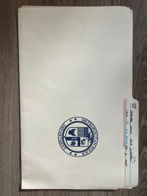 Saw III - Twisted Pictures - - Movie prop Certificate states "Jigsaw Police File Used on Kerry’s Bed" | Catawiki