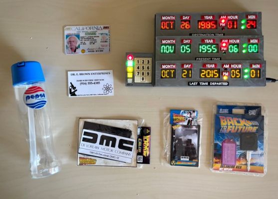 Back to the Future - Christopher Lloyd Michael J. Fox pepsi volver al futuro | Catawiki