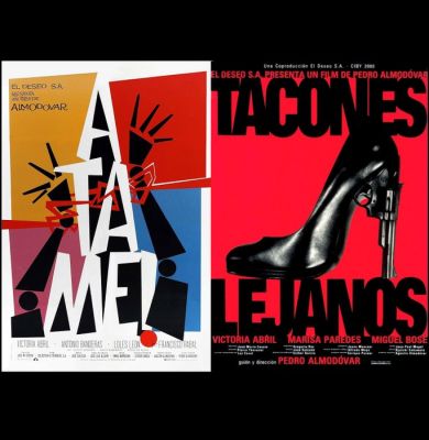 Pedro Almodovar - Lote 2 Carteles: Atame & Tacones Lejanos | Catawiki