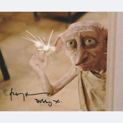 Harry Potter - Signed by Toby Jones (Dobby) | Catawiki
