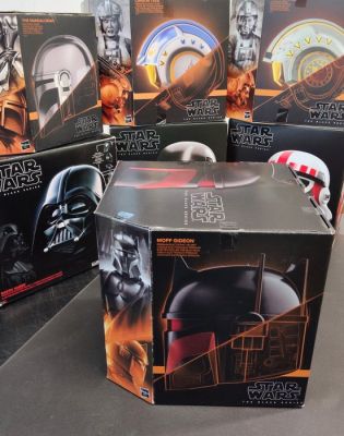 Hasbro - Hasbro Star Wars The Black Series, Casco Elettronico Premium di MOFF GIDEON con Effetti - - Movie prop Black Series | Catawiki