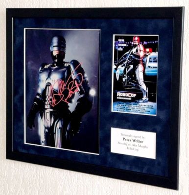 Robocop - Peter Weller (Alex Murphy) Premium Framed, signed + COA | Catawiki