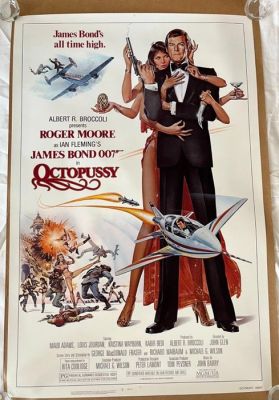 Dan Gozee - James Bond, James Bond 007: Octopussy - Octopussy Original One Sheet Rolled Mint | Catawiki