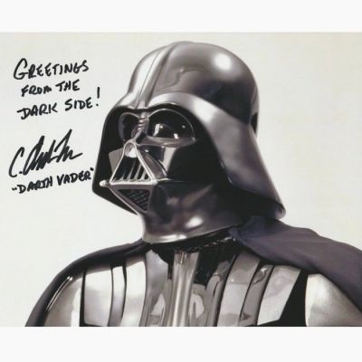 Star Wars Episode V: The Empire Strikes Back - Signed by C Andrew Nelson (Darth Vader) | Catawiki