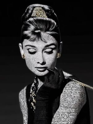 yamila - Deconstructed Audrey Hepburn & Kintsugi Soul | Catawiki
