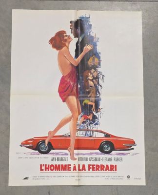 L’Homme à la Ferrari - 80x60 cm | Catawiki