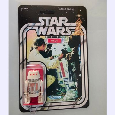 Kenner - Action figure Star Wars 1978 R5D4 Original Action figure on Unpunched Replacement Card - Excellent Condition Beautiful example - Original Sticker | Catawiki