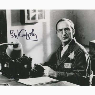 Schindler’s List - Signed by Ben Kingsley (Itzhak Stern) | Catawiki
