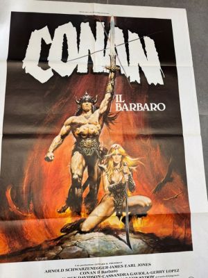 Casaro Art - Conan the Barbarian - Prima Edizione 1982 - 100x140cm | Catawiki