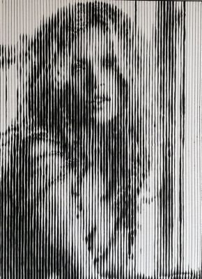 Gerke Rienks - Kate Moss, Handpainted | Catawiki