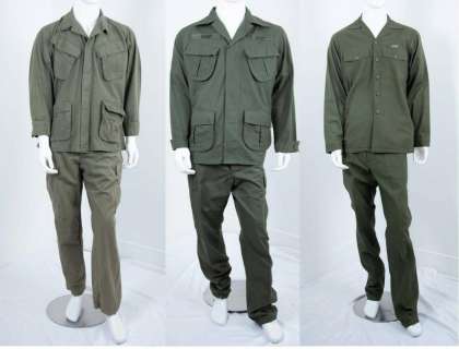 Forrest Gump , Lt. Dan & Bubba Army Fatigues | GWS Auctions