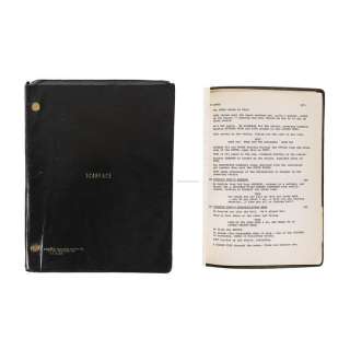 SCARFACE (1983) - Lot 335 - Al Pacino‘s Personal Hand-annotated Shooting Script