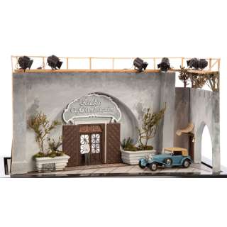 Lot 667 - Don Tennant miniature movie set for Casablanca