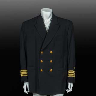 Gene Hackman‘s ( Captain Ramsey) Naval Officer‘s Black Dress Jacket - Crimson Tide