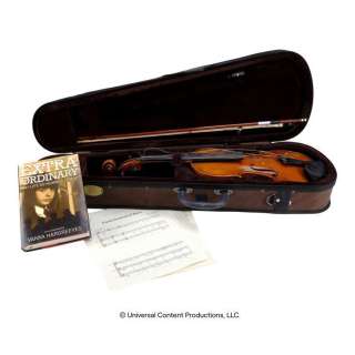 The Umbrella Academy (2019-2024) - Lot 127 - Vanya Hargreeves‘s (Elliot Page) Broken Violin, Bloody Bow and Case with Accessories