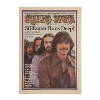 ALMOST FAMOUS (2000) - Lot #477 : Rolling Stone "Stillwater Runs Deep" Magazine Cover