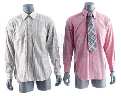 ANCHORMAN 2: THE LEGEND CONTINUES - Brian Fantana‘s (Paul Rudd) Shirt and Tie with Brick Tamland‘s (Steve Carell) Shirt