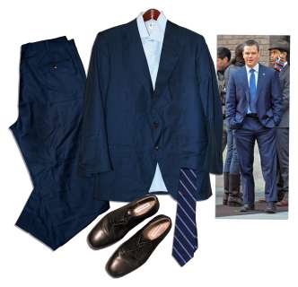 Matt Damon Screen-Worn Wardrobe From ‘‘The Adjustment Bureau‘‘ -- His Critically Acclaimed Thriller Based on a Story by Philip K. Dick