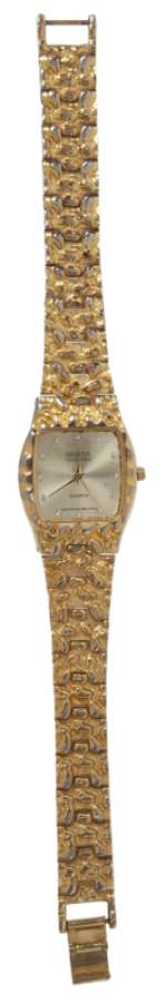 PULP FICTION SAMUEL L. JACKSON SCREEN WORN GOLD-TONE WATCH | Julien’s