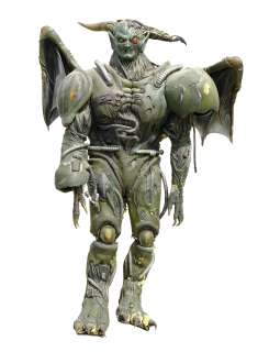 POWER RANGERS LIGHTSPEED RESCUE - Shockatron (Herbie Baez) Monster Costume Display