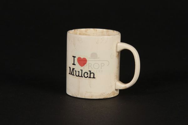 Coraline | Mel Jones ’I Heart Mulch’ mug | The Prop Gallery