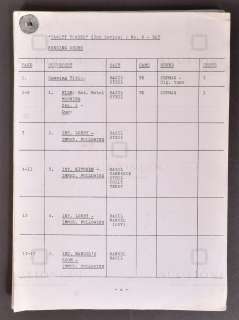 FAWLTY TOWERS - BASIL THE RAT - ORIGINAL BBC REHEARSAL SCRIPT | Auctioneum Ltd