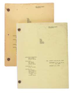 A Pair of Star Wars Holiday Special 3rd Draft Scripts. | Van Eaton Galleries