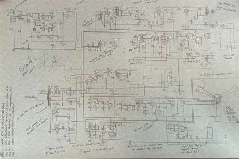Historic Back to the Future prop blue prints for the Flux Capacitor | Piece of the Past