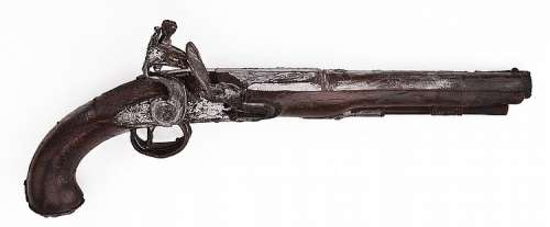 Johnny Depp "Captain Jack Sparrow" screen-used stunt pistol from Pirates of Caribbean | Profiles in History