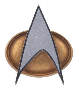 A "Star Trek: The Next Generation" Comm Badge. | Van Eaton Galleries