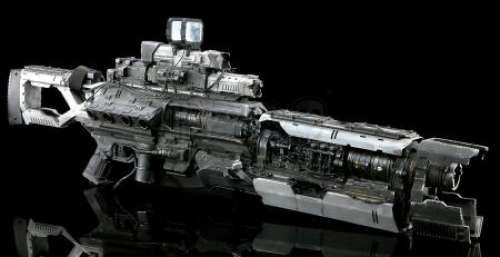 Spectral | Light-Up Long Barrel Plasma Rifle | Propstore