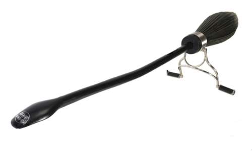 Lot 1217 - HARRY POTTER AND THE CHAMBER OF SECRETS: TOM FELTON "DRACO MALFOY" AND TEAM NIMBUS 2001 BROOMSTICK HERO PROP (WITH DVD)