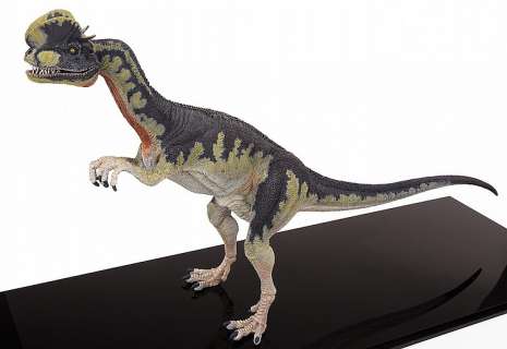 Production-made dilophosaurus maquette from Jurassic Park. | Profiles in History