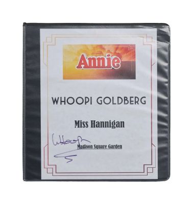 Whoopi Goldberg | Lot #273 - 2024 Signed “Annie” Script | Julien’s