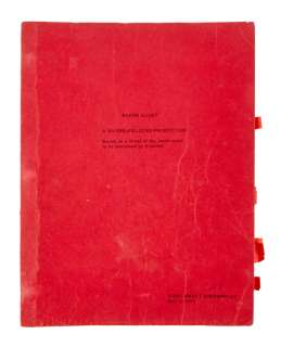 Lot 965 - John Wayne | "Blood Alley" Film Script