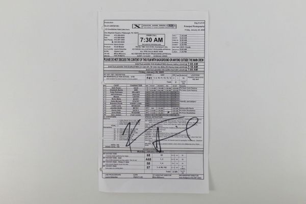 Crew Call for Zack and Miri Make a Porno | Bodnars Auction