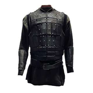 Vikings Valhalla Lord Harekr Bradley James Screen Worn Armor, Long Sleeve Tunic, Cuffs & Belt Ep 206 - Lot #166 - Vikings Valhalla Lord Harekr Bradley James Screen Worn Armor, Long Sleeve Tunic, Cuffs & Belt Ep 206: Authentic Auction Item… | VIP Fan Auctions
