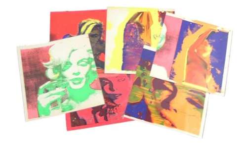 Marilyn Monroe Bert Stern Last Sitting Black Light Serigraphs | Premiere Props