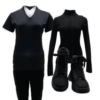 Lot 63 - The Terminal List Secretary Lorraine Hartley Jeanne Tripplehorn Screen Worn Stunt Double Long Sleeve, Turtleneck Sweater , Short Sleeve Shirt, Zip-Front Pants & Lace-Up Boots Ep 108 - Lot #63 - The Terminal List Secretary Lorraine Hartley Jeanne Tripplehorn Screen Worn Stunt Double Long Sleeve, Turtleneck Sweater , Short Sleeve Shirt, Zip-Front Pants & Lace-Up Boots Ep 108: Authentic Auction Item | VIP Fan Auctions