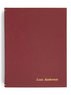 Loni Anderson | 1978 “WKRP In Cincinnati” Bound Pilot and Season One Scripts | Julien’s