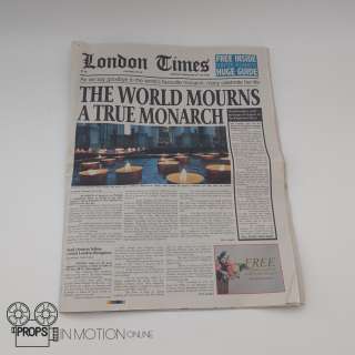King Charles III (2017) London Times Newspaper (02430) | Props In Motion Online