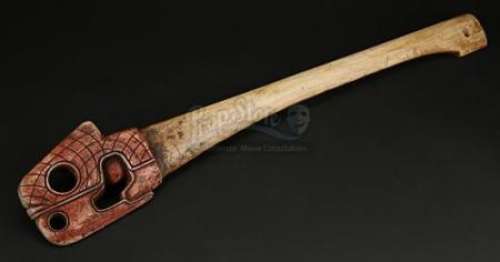 Apocalypto (2006) | Stunt Head Hunter "Parrot Head" Club | Propstore