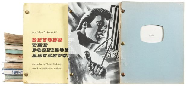 Lot 178 - [SCREENPLAYS]. Group of 11 Assorted Movie Scripts. V.p., 1939-2000. | Potter & Potter