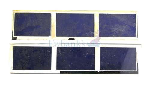 Space: 1999 - Two enlarged window sections from the Eagle Transporter model built for Space: 1999.… | Ewbank’s