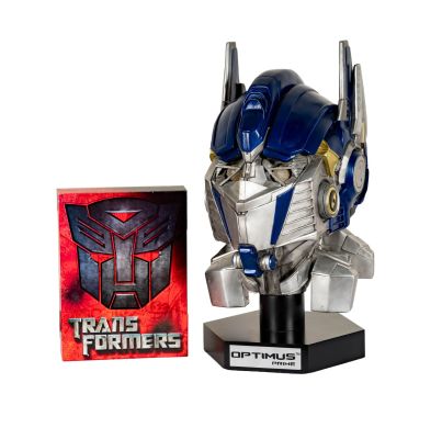 Transformers Optimus Prime Head Display with Press Kit | Abell Auction