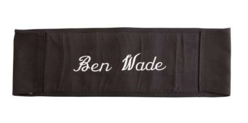 Russell Crowe’s seat back from the film, 3:10 To Yuma (2007), inscribed with his character’s name, ’Ben Wade’ | Smith&Singer