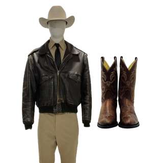Dark Harvest Officer Jerry Ricks’s Jacket, Button-up Shirt, Tank Tops, Pants, Socks, Boots, Tie & Hat | VIP Fan Auctions