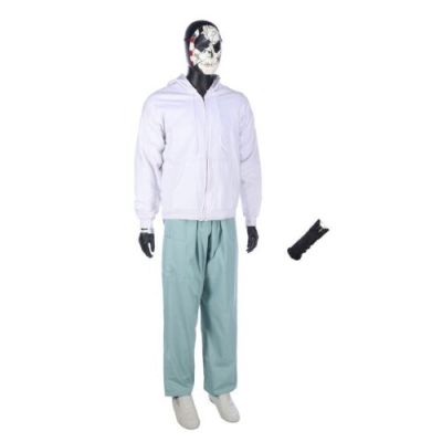 Marvel’s the Punisher (2017-2019) | Lot 268 : Billy Russo’s (Ben Barnes) Jigsaw Mask, Stunt Hospital Costume, and Taser | Propstore