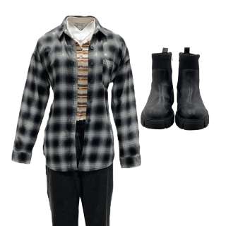 Lot ? - American Fiction Brittany ’s Skyler Wright Button-up Shirt, Shirt, Pants & Boots | VIP Fan Auctions