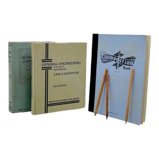 Lot 76 - The Boys in the Boat Joe Rantz‘s Callum Turner Composition Book, Engineering Book & College Handbook